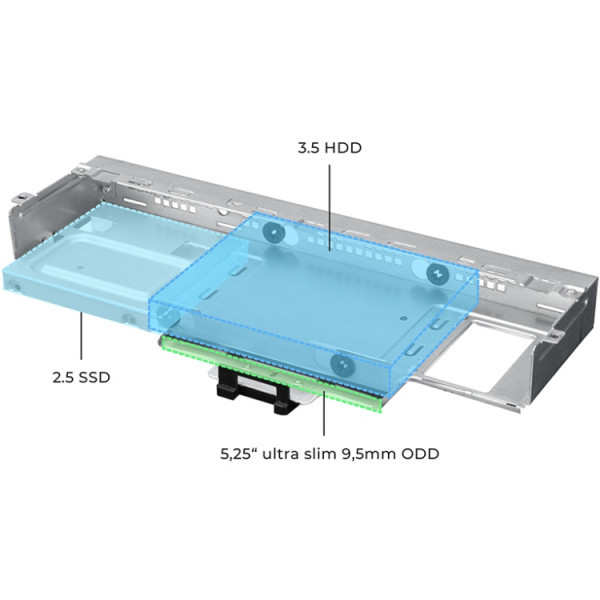 Фото - Корпус Chieftec FLYER DT-10B-300