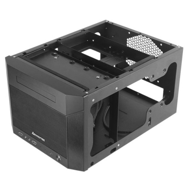 Фото - Корпус Chieftec PRO CUBE MINI CminiITX, Black без БП (CN-01B-OP)