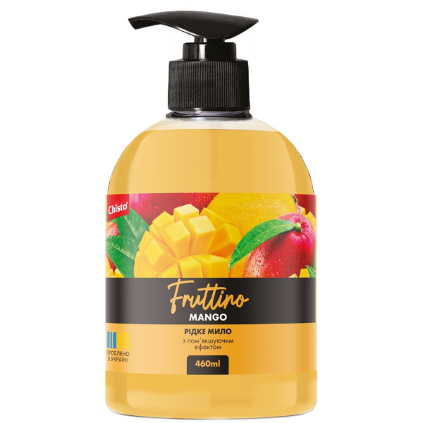 Фото - Жидкое мыло для рук Chisto Fruttino 460 мл Mango (4820204701840)
