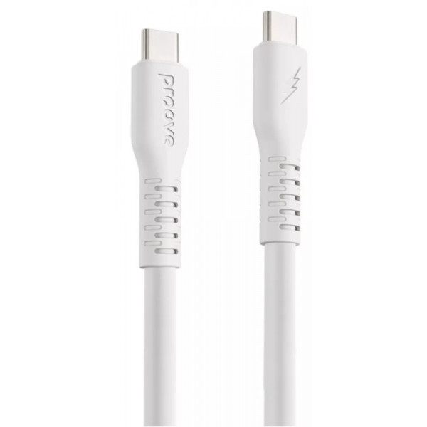 Фото - Кабель Proove Eternal Type-C to Type-C 60W 2m White (CCET60002222)