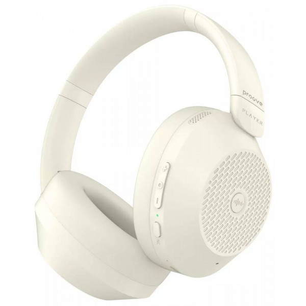 Фото - Навушники накладні бездротові Proove Player with ANC beige (HPPY00010007)