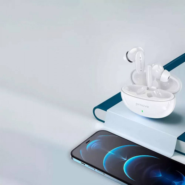 Фото - Навушники вкладиші бездротові TWS Proove MoshPit TWS White Glossy (492080003)