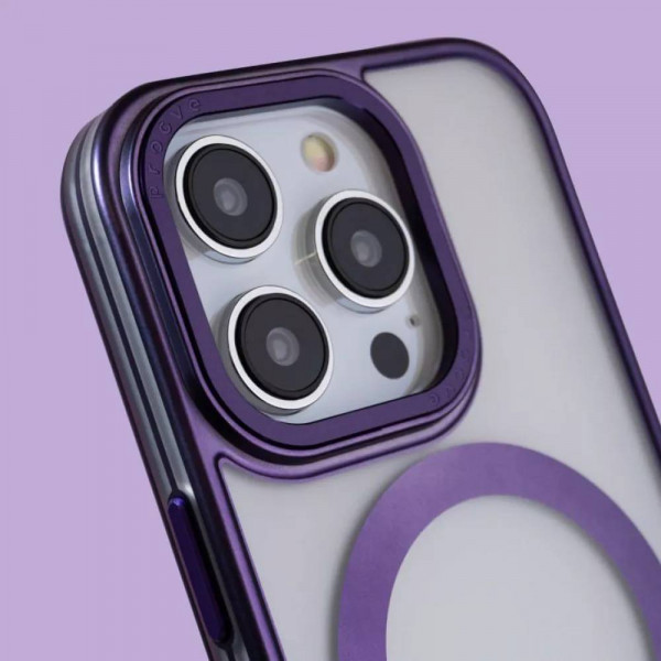 Фото - Чохол для смартфону Proove Blur Case with Magnetic Ring iPhone 15 Pro Max Deep Purple (PCBCIP15PM04)