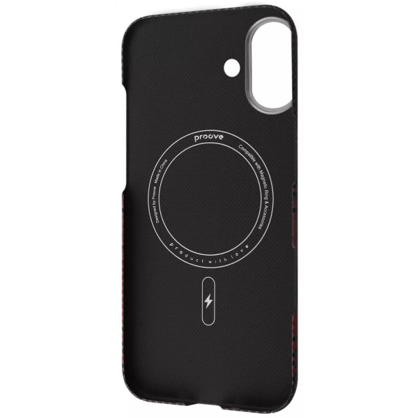 Фото - Чохол для смартфону Proove Carbon Slim with Magnetic Ring iPhone 17 starfield (PCCSIP170053)