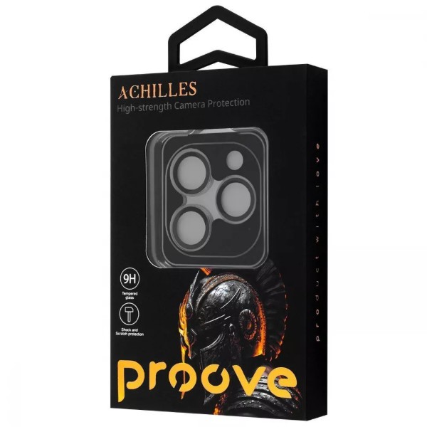 Фото - Защитное стекло для смартфона Proove для камеры Achilles iPhone 16 Pro/16 Pro Max black titanium (CPPAIP16PM01)