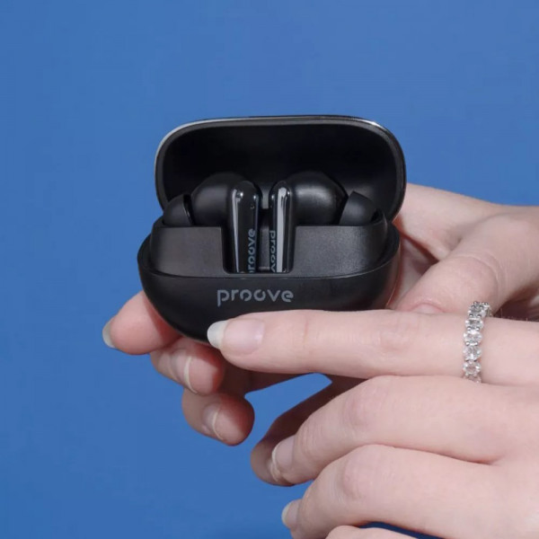 Фото - Навушники вкладиші бездротові TWS Proove Blitz TWS with ANC Black (TWBL00010001)
