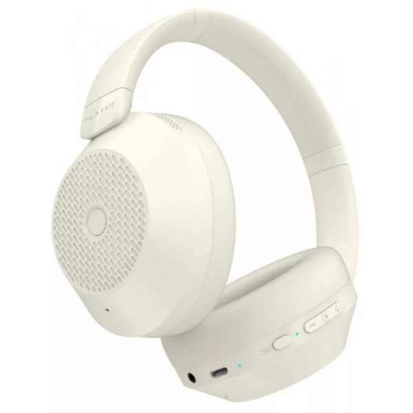 Фото - Навушники накладні бездротові Proove Player with ANC beige (HPPY00010007)