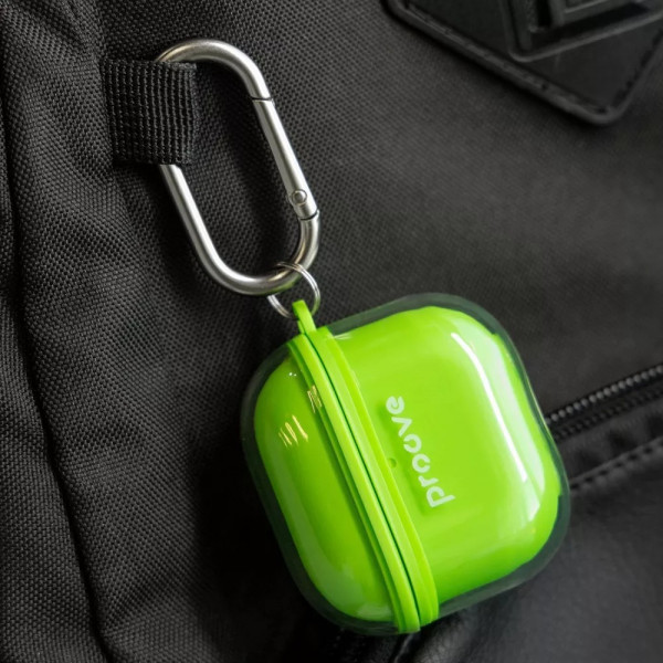 Фото - Чохол для навушників Proove Air Bump Case AirPods 4 green (PCABAR040006)