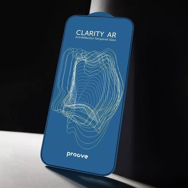 Фото - Захисне скло для смартфону Proove Clarity AR iPhone 15 Pro Max Black (PGCARI15PM01)