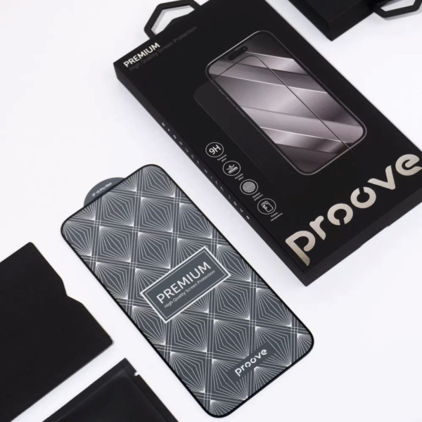Фото - Захисне скло для смартфону Proove Premium iPhone 16 Pro Black (PGPPMI16P001)