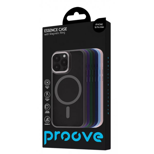 Фото - Чохол для смартфону Proove Essence Case with Magnetic Ring iPhone 16 Pro Max Pink Sand (PCECIP16PM28)