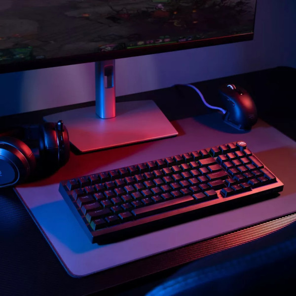 Фото - Клавіатура бездротова ігрова Proove Gaming Slicker Pro  (Ukraine Layout) Black/Purple (WKSLP0022416)