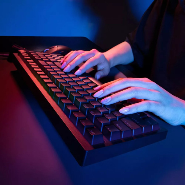 Фото - Клавіатура бездротова ігрова Proove Gaming Slicker Pro  (Ukraine Layout) Black/Purple (WKSLP0022416)