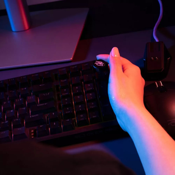 Фото - Клавіатура бездротова ігрова Proove Gaming Slicker Pro  (Ukraine Layout) Black/Purple (WKSLP0022416)