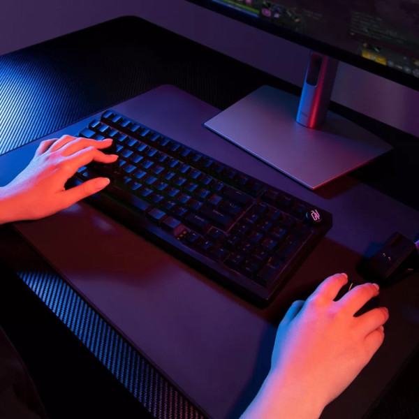 Фото - Клавіатура бездротова ігрова Proove Gaming Slicker Pro  (Ukraine Layout) Black/Purple (WKSLP0022416)