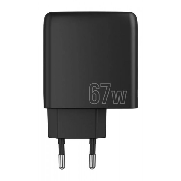 Фото - Мережевий зарядний пристрій Proove Shot GaN 67W (2Type-C + USB) Black