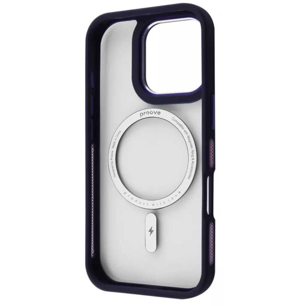 Фото - Чохол для смартфону Proove Clear Essence Case with Magnetic Ring iPhone 12 Pro Max Midnight Blue (PCCEIP12PM08)