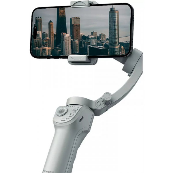 Фото - Уцінка - Тривісьовий ручний стабілізаційний підвіс Proove Axis Gimbal Stabilizer Gray (MPAX00010001)