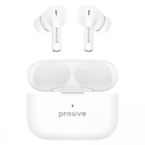 Фото - Навушники вкладиші бездротові TWS Proove Mainstream Pro TWS (APP) White (TWMSP001AP02) Фото - Навушники вкладиші бездротові TWS Proove Mainstream Pro TWS (APP) White (TWMSP001AP02)