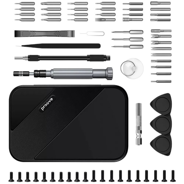 Фото - Набір викруток Proove Багатофункціональний Fixer 150in1 Black (MTSF15000001)