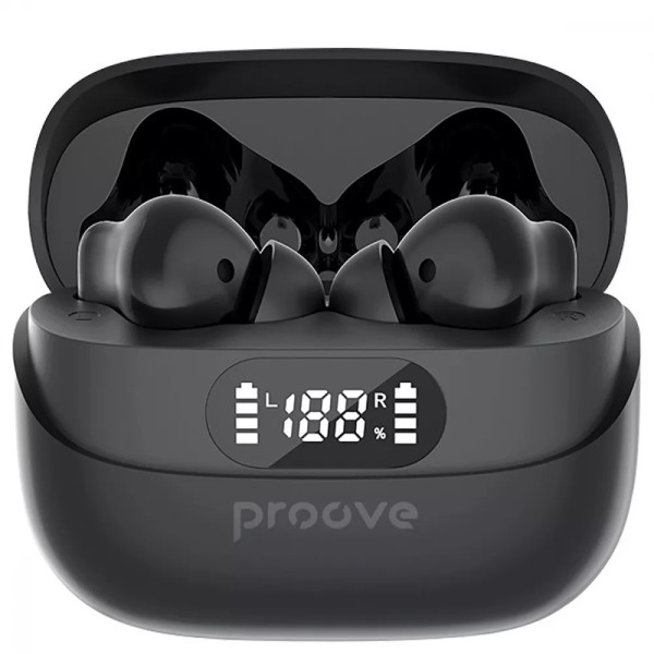 Фото - Навушники вкладиші бездротові TWS Proove Digital Pro TWS with ANC (APP) Black (TWAP54002201)