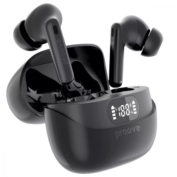 Фото - Навушники вкладиші бездротові TWS Proove Digital Pro TWS with ANC (APP) Black (TWAP54002201)