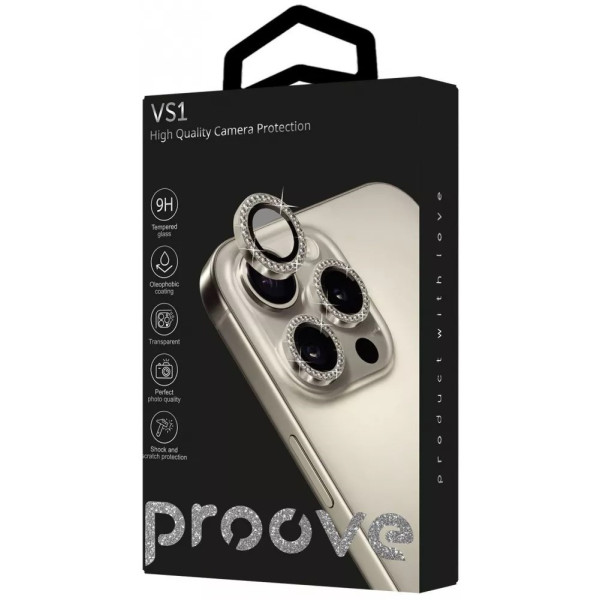 Фото - Защитное стекло для смартфона Proove для камеры VS1 iPhone 17 Pro/17 Pro Max Silver (CPPVSI17PM06)