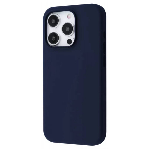 Фото - Чохол для смартфону  Silicone Case with Magnetic Ring iPhone 15 Pro storm Blue (PCSMIP15P018)