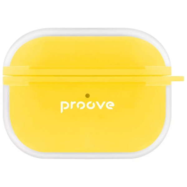 Фото - Чохол для навушників Proove Air Bump Case AirPods Pro 2 yellow (PCABARP20044) Фото - Чохол для навушників Proove Air Bump Case AirPods Pro 2 yellow (PCABARP20044)