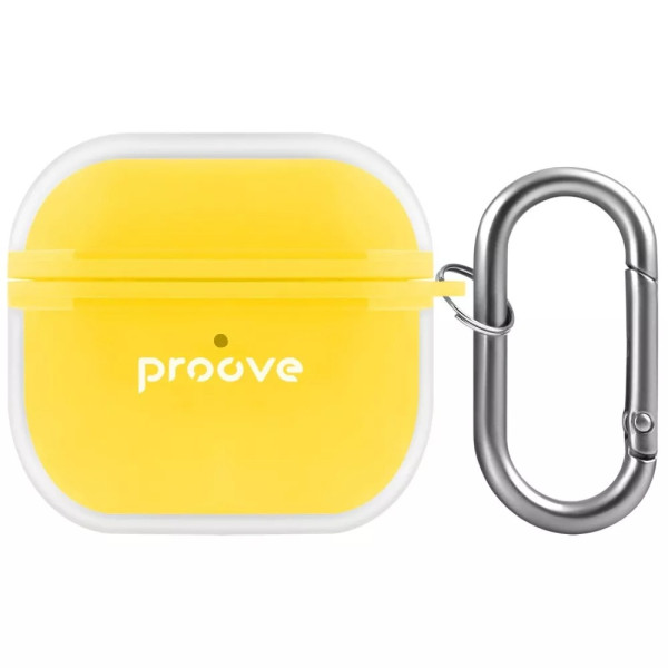Фото - Чохол для навушників Proove Air Bump Case AirPods 4 yellow (PCABAR040044)