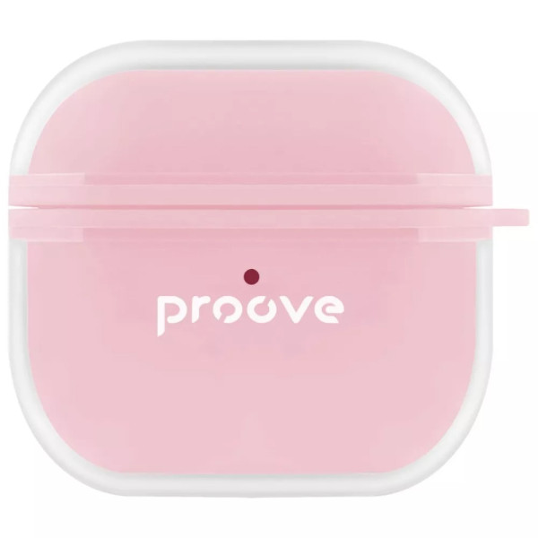 Фото - Чохол для навушників Proove Air Bump Case AirPods 4 pink (PCABAR040016) Фото - Чохол для навушників Proove Air Bump Case AirPods 4 pink (PCABAR040016)