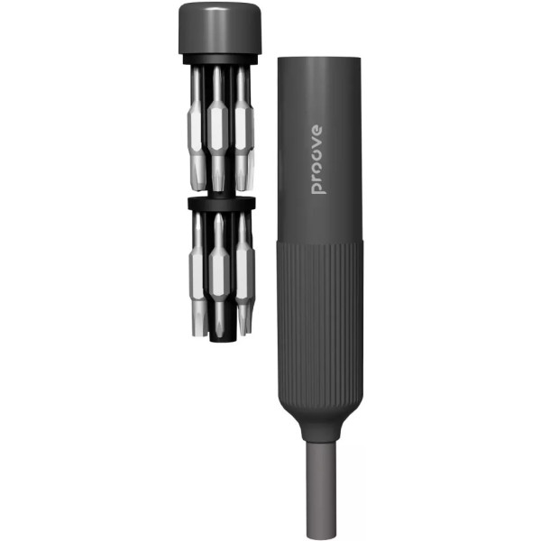 Фото - Викрутка зі змінними бітами Proove Spin 27in1 Gray (MTSS27000003) Фото - Викрутка зі змінними бітами Proove Spin 27in1 Gray (MTSS27000003)