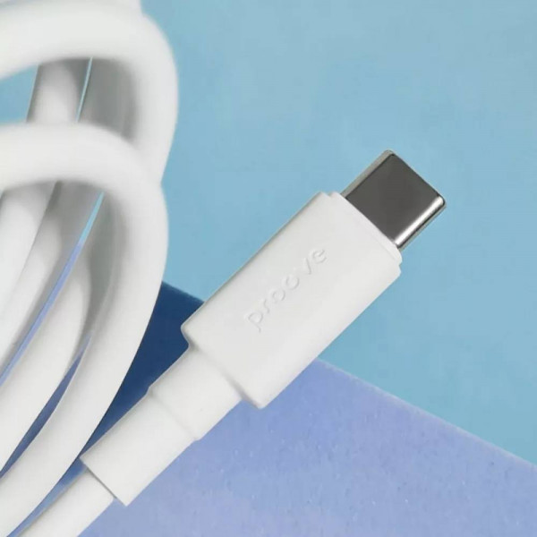 Фото - Кабель синхронизации данных Proove Small Silicone Type-C to Lightning 20W 1m White (349190003)