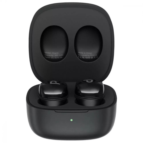 Фото - Навушники вкладиші бездротові TWS Proove Charm black (TWCH0001AP01)
