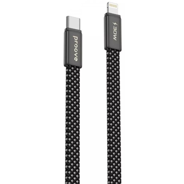 Фото - Кабель Proove AirLine Type-C to Type-C 60W (1m) black (CCAI60002201)