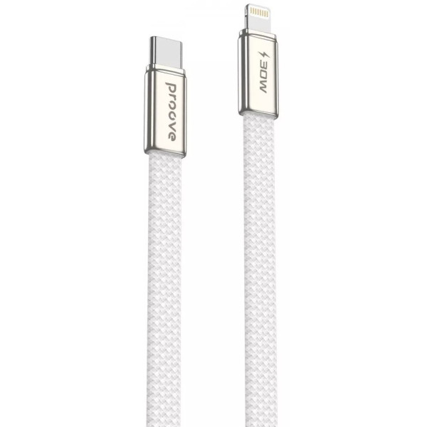 Фото - Кабель Proove AirLine Type-C to Type-C 60W (1m) white (CCAI60002202)