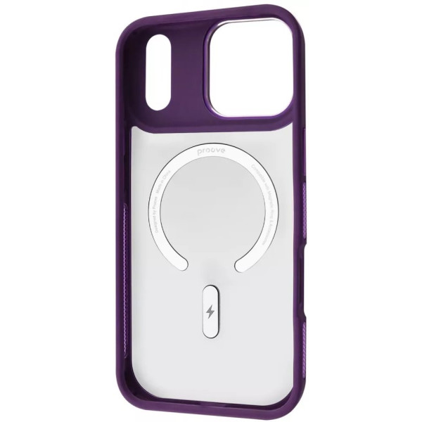 Фото - Чохол для смартфону Proove Clear Essence Case with Magnetic Ring iPhone 17 Pro Max Deep Purple (PCCEIP17PM04)