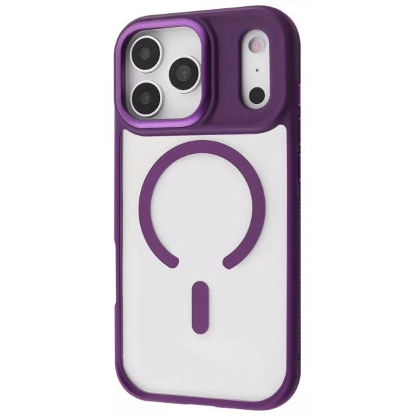 Фото - Чехол для смартфона Proove Clear Essence Case with Magnetic Ring iPhone 17 Pro Deep Purple (PCCEIP17P004) Фото - Чехол для смартфона Proove Clear Essence Case with Magnetic Ring iPhone 17 Pro Deep Purple (PCCEIP17P004)