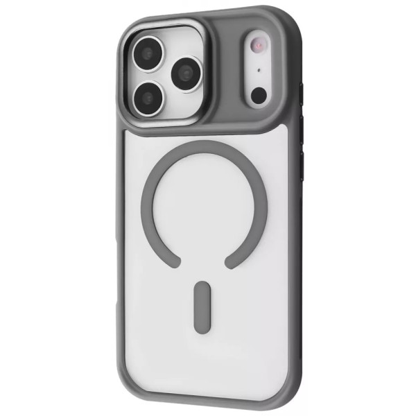 Фото - Чохол для смартфону Proove Clear Essence Case with Magnetic Ring iPhone 17 Pro Gray (PCCEIP17P005) Фото - Чохол для смартфону Proove Clear Essence Case with Magnetic Ring iPhone 17 Pro Gray (PCCEIP17P005)