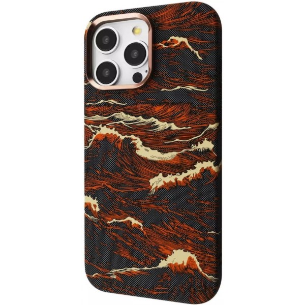 Фото - Чехол для смартфона Proove Gleam Case with Magnetic Ring iPhone 16 Pro Max gold ocean (64729) Фото - Чехол для смартфона Proove Gleam Case with Magnetic Ring iPhone 16 Pro Max gold ocean (64729)