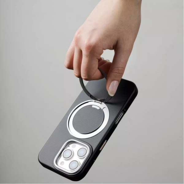 Фото - Чохол для смартфону Proove Reinforce Case with Magnetic Ring iPhone 15 Pro Max gray (PCREIP15PM05)