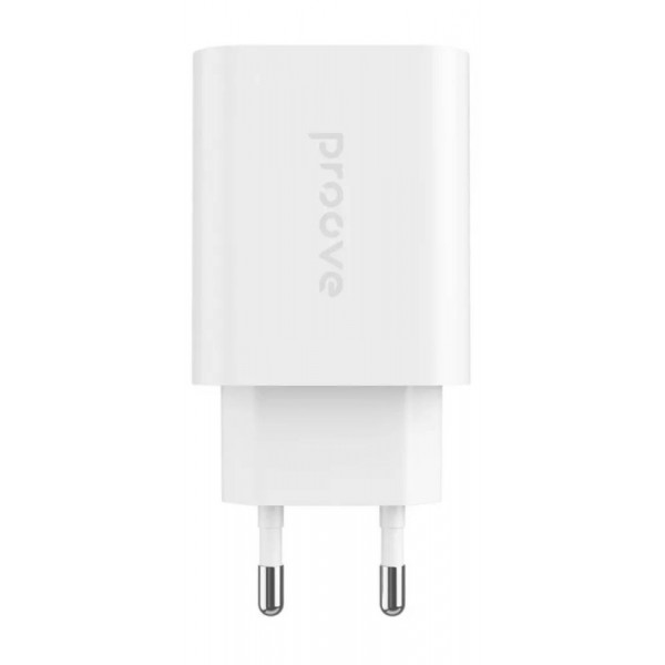 Фото - Мережевий зарядний пристрій Proove Rapid 30W (2 USB + Type-C White (483950003)