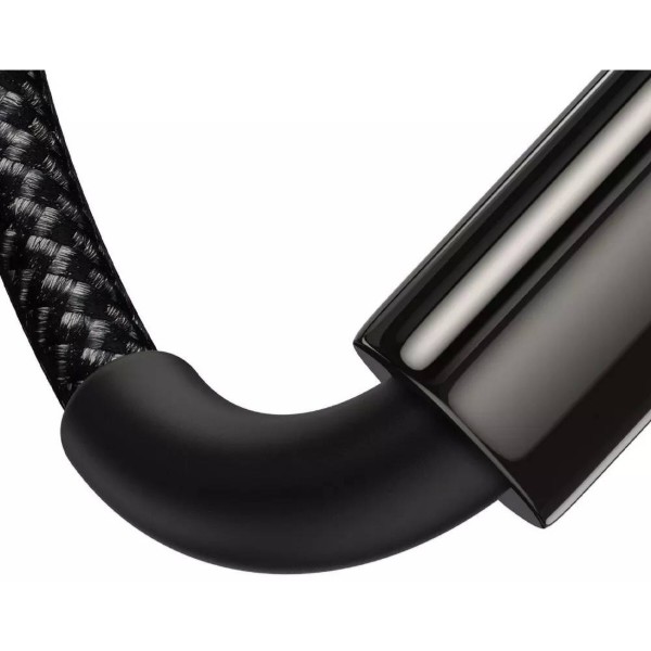 Фото - Кабель Baseus Tungsten Gold Fast Charging USB to Type-C 100W 2m black (CAWJ000101)