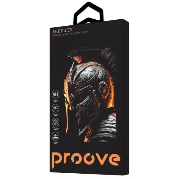 Фото - Защитное стекло для смартфона Proove Achilles iPhone 13/13 Pro/14 Black