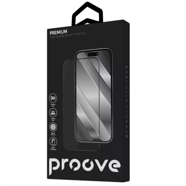 Фото - Защитное стекло для смартфона Proove Premium iPhone 13 Pro Max/14 Plus Black (PGPPMI14PL01)