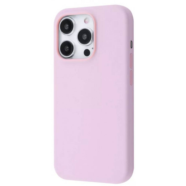Фото - Чехол для смартфона Silicone Case with Magnetic Ring iPhone 14 Pro Chalk Pink (PCSMIP14P020)