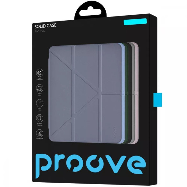 Фото - Чохол для планшету Proove Solid Case iPad 10th-gen 10.9" 2022/11th-gen 11" 2025 lavender gray (PCSCID101926)