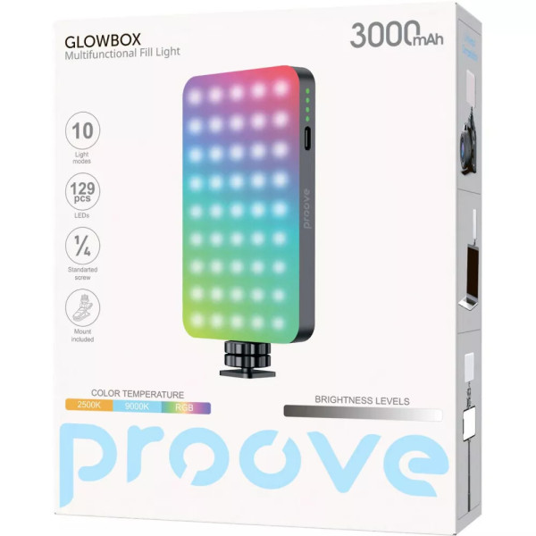 Фото - Студійне світло Proove GlowBox Black (PLGB00010001)