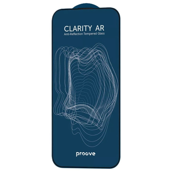 Фото - Захисне скло для смартфону Proove Clarity AR iPhone 17 Pro black (PGCARI17P001)