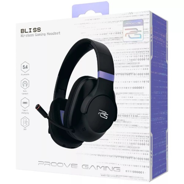 Фото - Гарнітура бездротова ігрова Proove Gaming Bliss (APP) White (GHBL00010002)